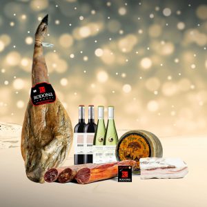 Lote Jamón Cebo 50% Vino