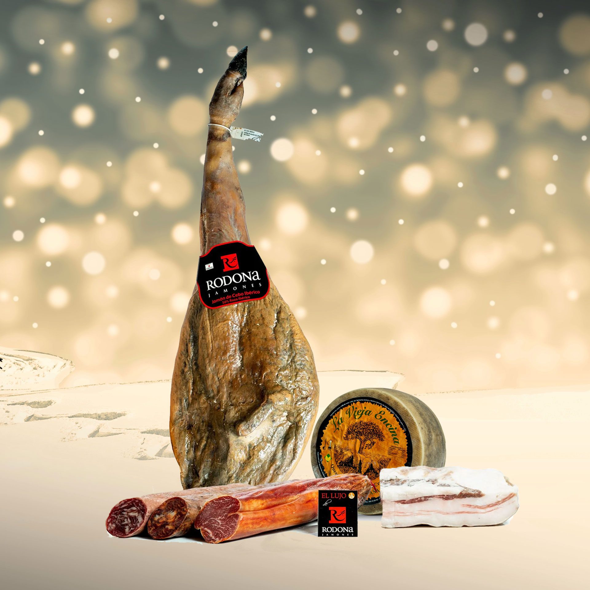 Lote Jamón Cebo 50%