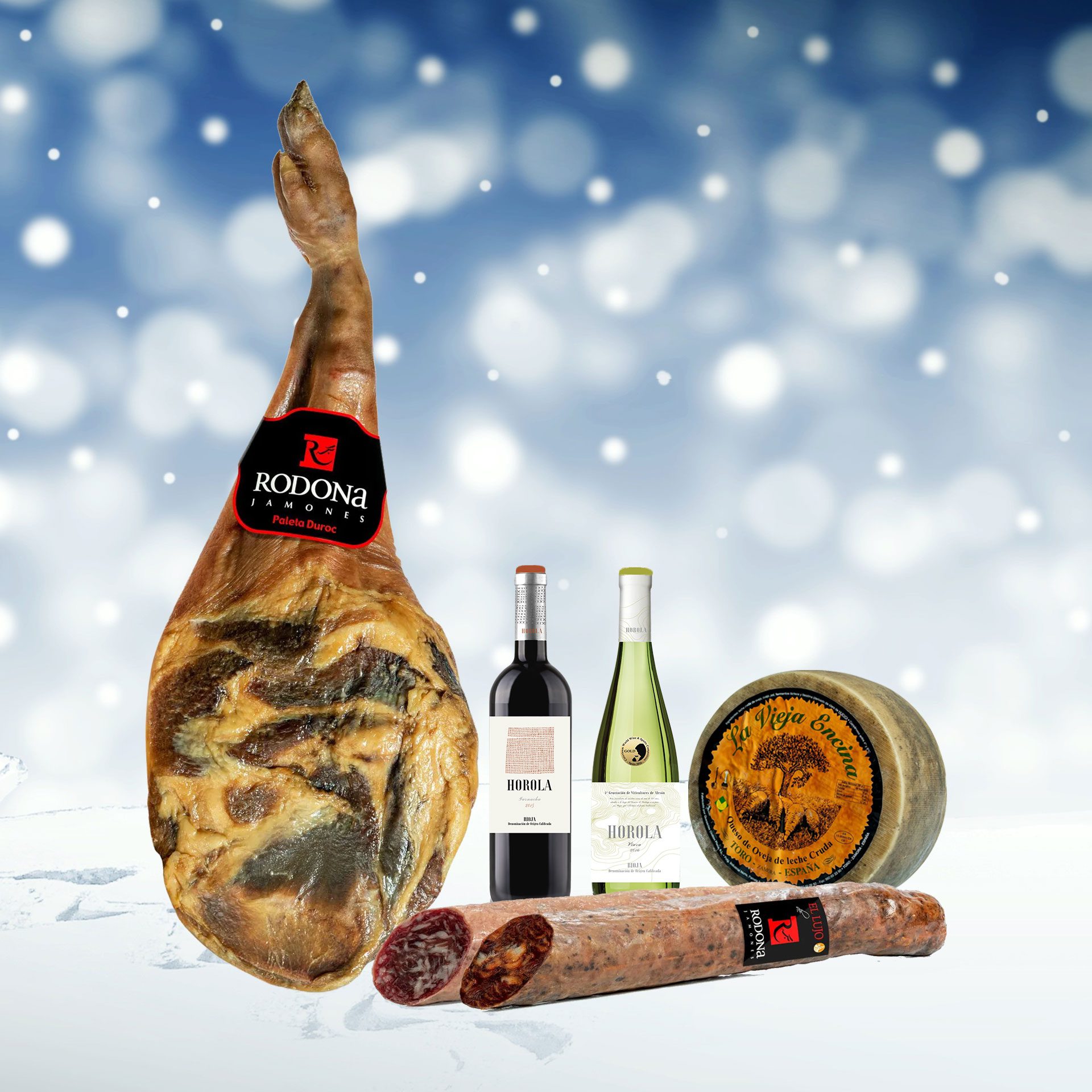 Lote Paleta Duroc queso vinoino